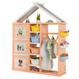 BABY JOY Kids Dress up Storage Closet