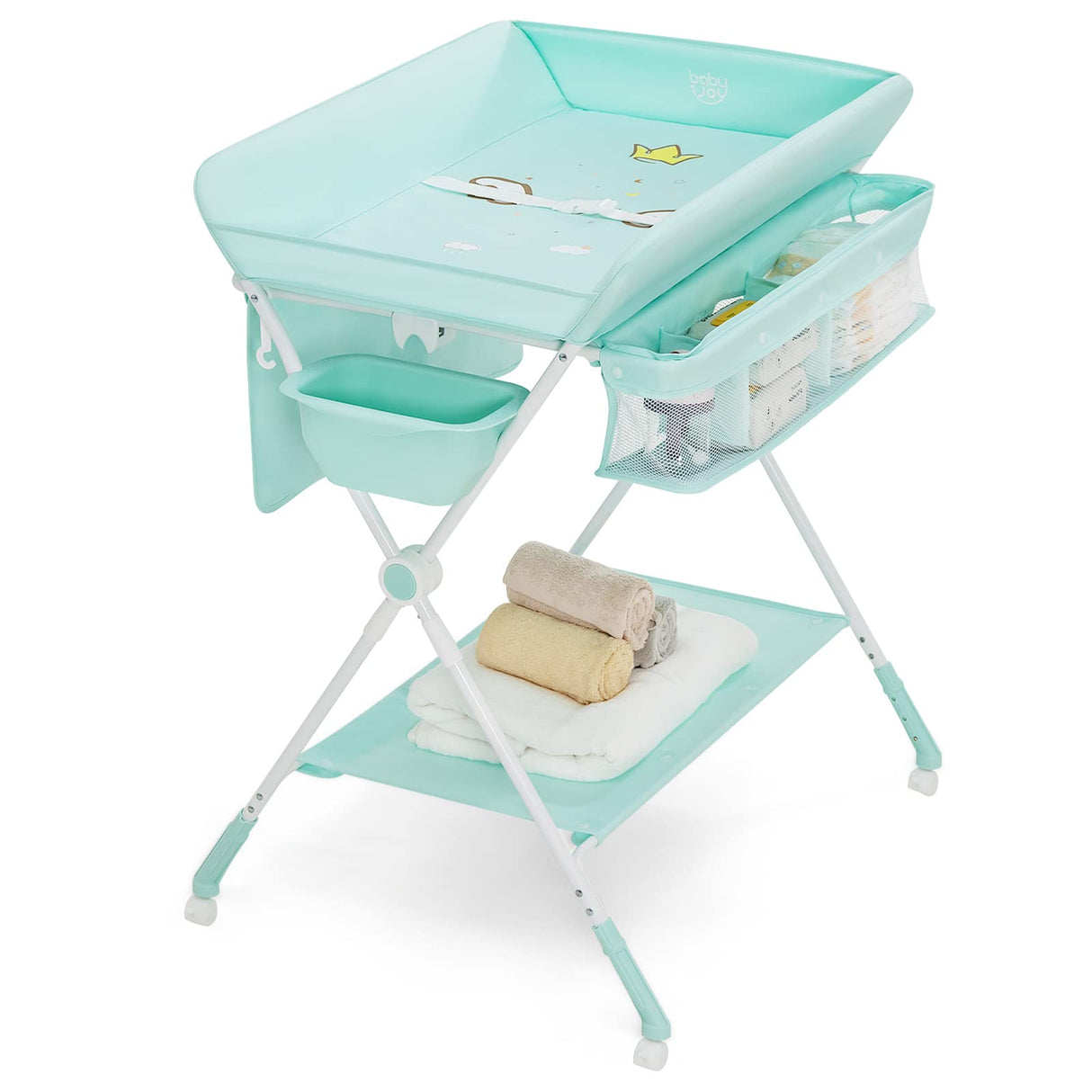 BABY JOY Foldable Baby Changing Table