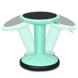 HONEY JOY Ergonomic Wobble Chair with Adjustable Height, Active Learning Stool Sitting Balance Chair for Office/Bar/Home