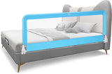 BABY JOY Bed Rails for Toddlers, 180cm Extra Long, Swing Down Bed Guard
