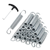 HONEY JOY 20 Pack Trampoline Springs, 14 cm Heavy Duty Replacement Trampoline Springs