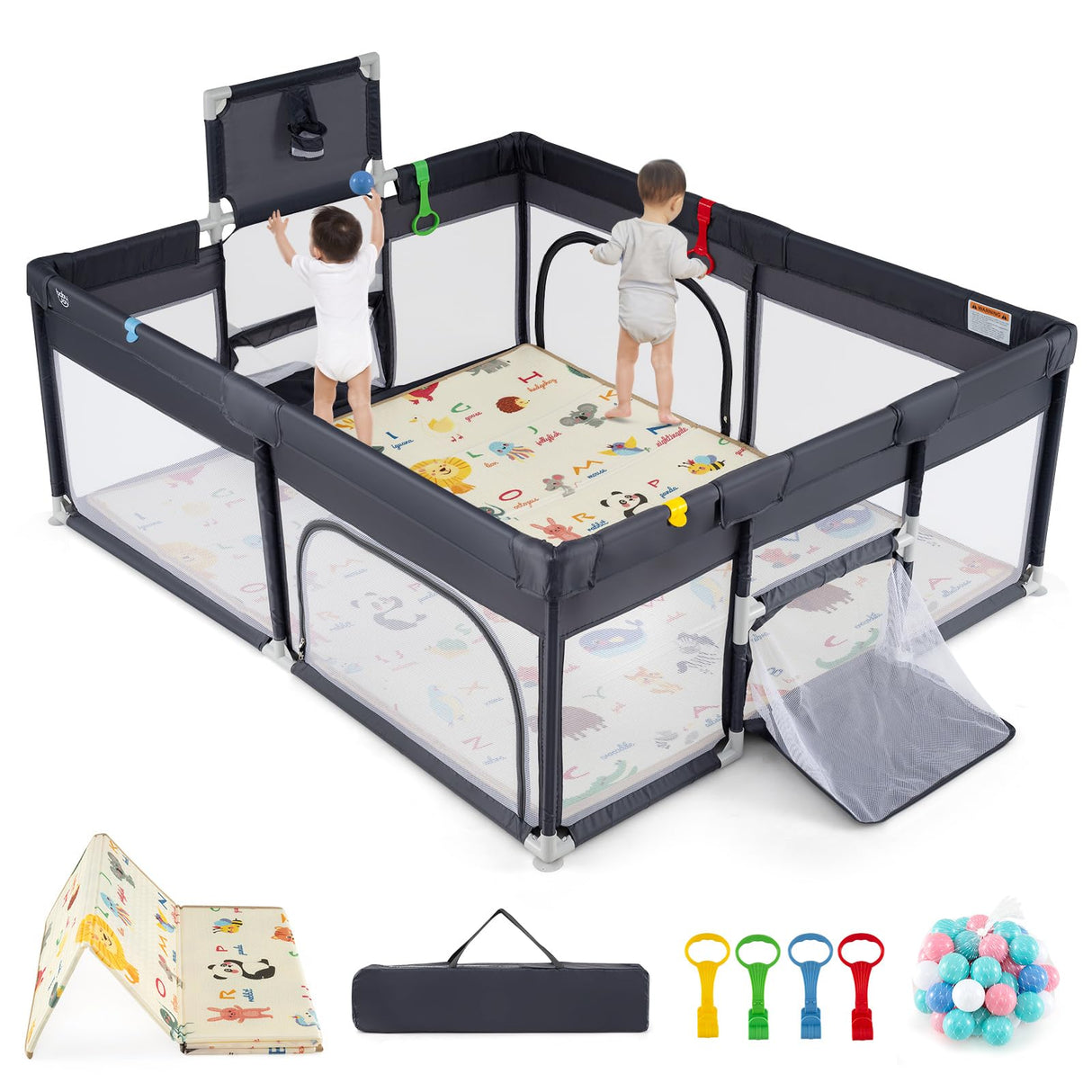 185 x 155cm Baby Playard