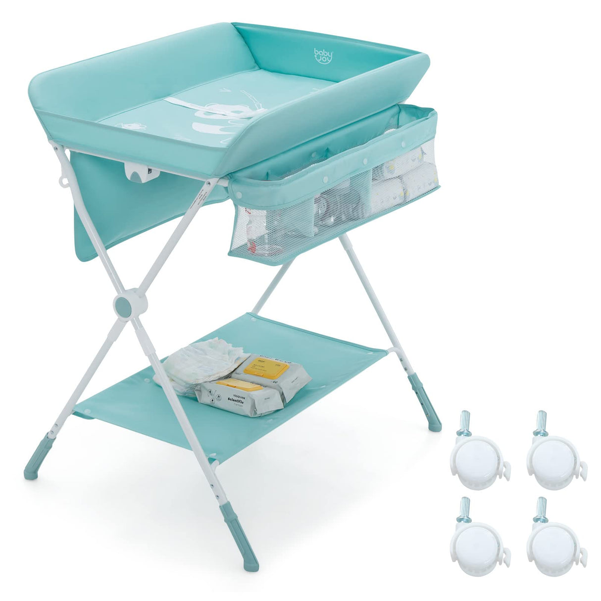 BABY JOY Foldable Baby Changing Table
