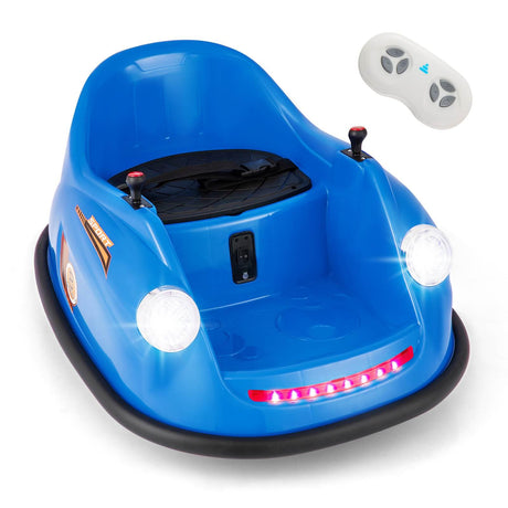 12V Electric Kids Ride on Bumper Car with Remote Control for Toddlers 2-5 Years Old