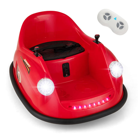 12V Electric Kids Ride on Bumper Car with Remote Control for Toddlers 2-5 Years Old