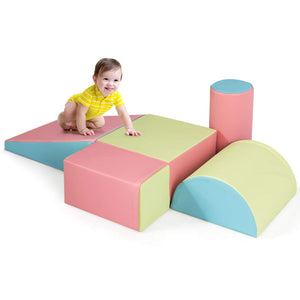 5-Piece Kids Climb & Crawl Activity Playset - Babyjoy