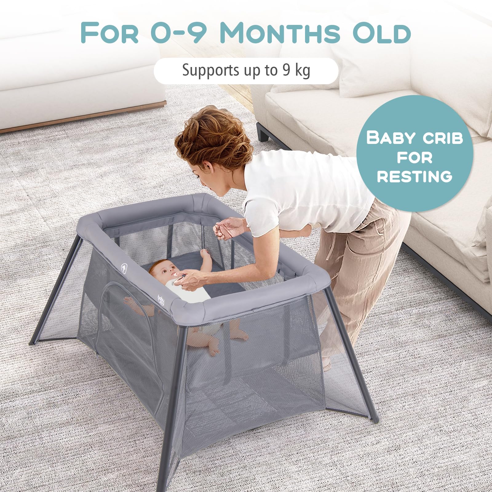 Baby joy travel cot on sale