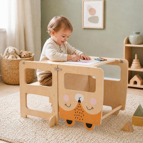 BABY JOY 3-in-1 Toddler Kitchen Step Stool