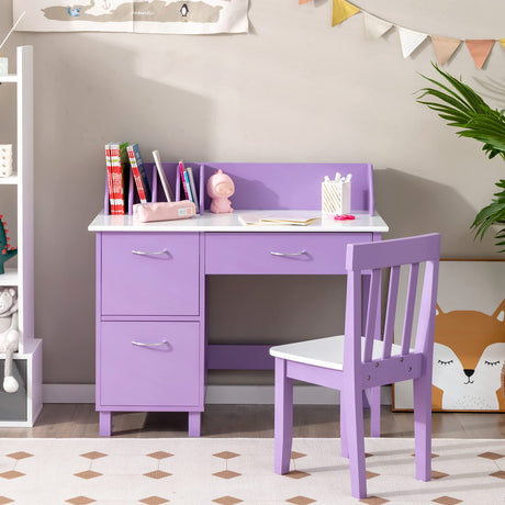 HONEY JOY Kids Desk and Chair Set