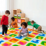 HONEY JOY 4/9 Piece Toddler Sensory Floor Titles