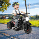 HONEY JOY Kids Motorcycle 6V Battery Powered Ride on Motorbike with Bubble Maker
