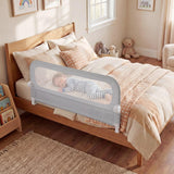 BABY JOY 120 cm Foldable Bed Rail for Toddlers