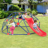 HONEY JOY Climbing Dome & Play Set, 8FT Geometric Dome Climber