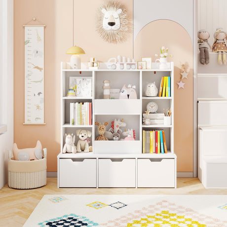 HONEY JOY Versatile Storage Cabinet for Kids Room, Bedroom, Playroom