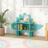 HONEY JOY Dinosaur Bookcase for Play Room, Nursery, Kindergarten
