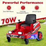 12V Ride on Lawn Mower for Kids, Toddler Electric Ride on Car