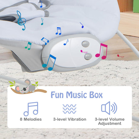 BABY JOY Portable Baby Bouncer