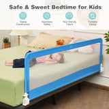 BABY JOY Bed Rails for Toddlers, 180cm Extra Long, Swing Down Bed Guard