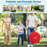 Foldable and Portable Large Dart Board for Kids