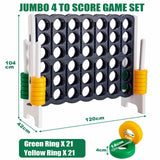 Connect 4 in A Row Jumbo Family Garden yard Game
