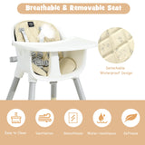 BABY JOY 5 in 1 Convertible Baby High Chair