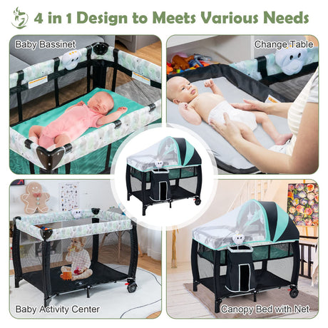 BABY JOY Portable Baby Bassinets