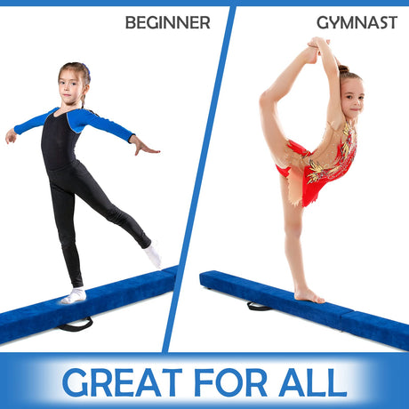 Folding Balance Beam, Portable Gymnastic Beam
