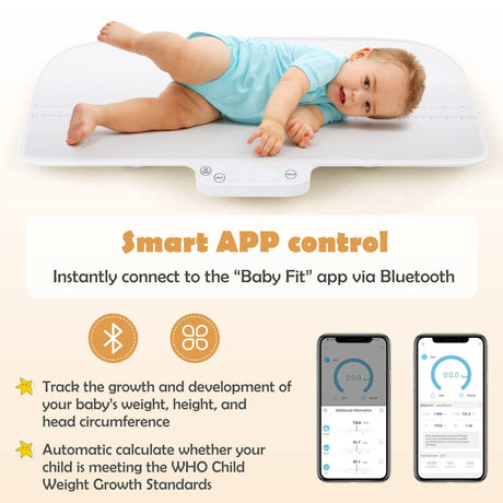 BABY JOY Baby Scale, Pet Scale w/Smart APP Control