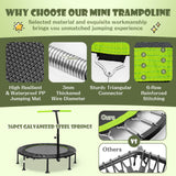 Foldable Mini Trampoline, Indoor Exercise Trampoline