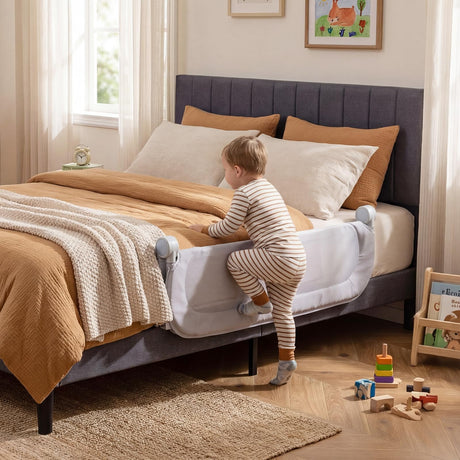 BABY JOY 120 cm Foldable Bed Rail for Toddlers