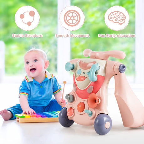 BABY JOY Sit to Stand Walker