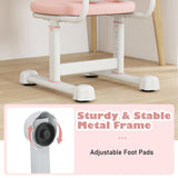 Kids Desk Chair, Children Study Chair w/Double Back Support & Adjustable Height