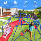 HONEY JOY Climbing Dome & Play Set, 8FT Geometric Dome Climber