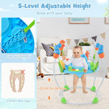 BABY JOY Baby Jumpers and Bouncers, Activity Center for Babies and Infants w/360° Rotating Seat