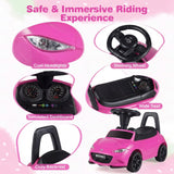 HONEY JOY Toddler Ride on Toy, Foot to Floor Kid Sliding Car with Under-Seat Storage