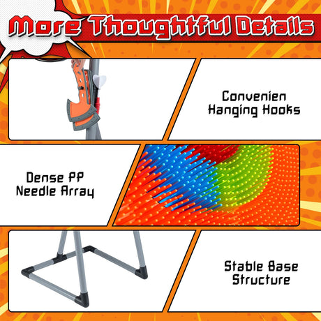 3 in 1 Throwing Target Set, Kids Throwing Game w/3 Throwing Axes