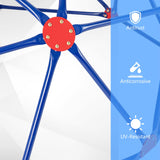 HONEY JOY Climbing Dome & Play Set, 8FT Geometric Dome Climber