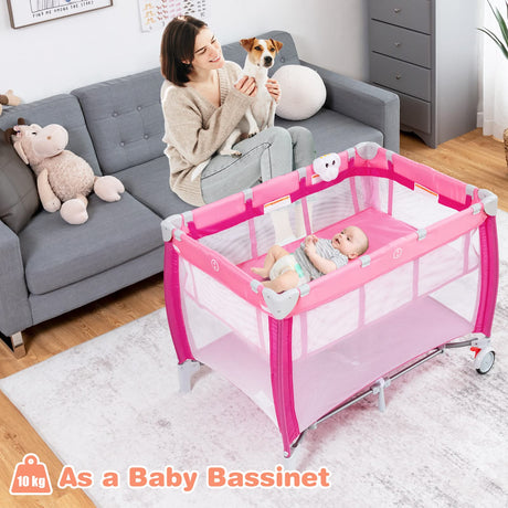 BABY JOY Portable Baby Bassinets
