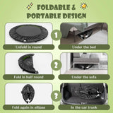 Foldable Mini Trampoline, Indoor Exercise Trampoline