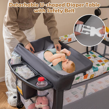 BABY JOY 5-in-1 Baby Bassinet