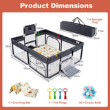 185 x 155cm Baby Playard