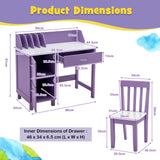 HONEY JOY Kids Desk and Chair Set