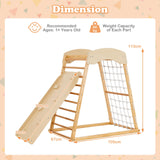 HONEY JOY 6-in-1 Jungle Gym Climber