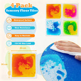 HONEY JOY 4/9 Piece Toddler Sensory Floor Titles