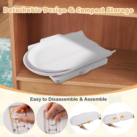 3 in 1 Infant Scale w/Detachable Tray for Body Weight & Height Measurement