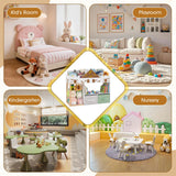 HONEY JOY Toy Storage Organizer with Stuffed Animal Storage
