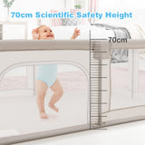 190 x 150 CM Large Baby Playpen, Extra Large Playard for Babies