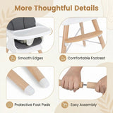 BABY JOY Convertible High Chair for Babies & Toddlers