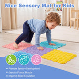 HONEY JOY 6 PCS Sensory Mats for Child Aged 3+ Years Old & Adults