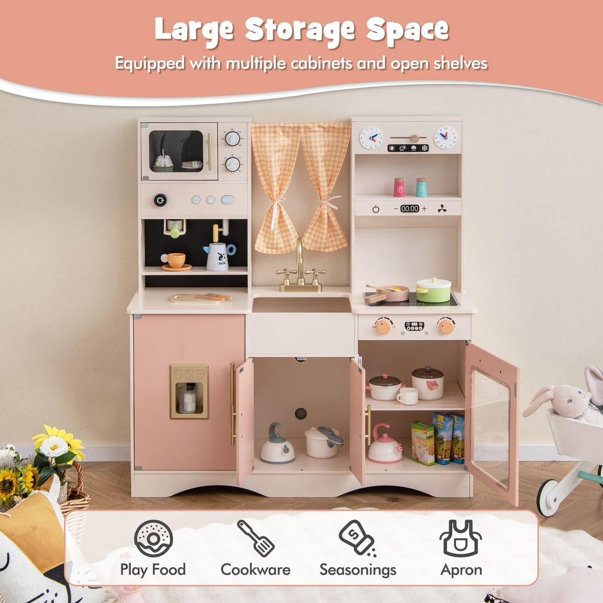 HONEY JOY Kids Kitchen Playset